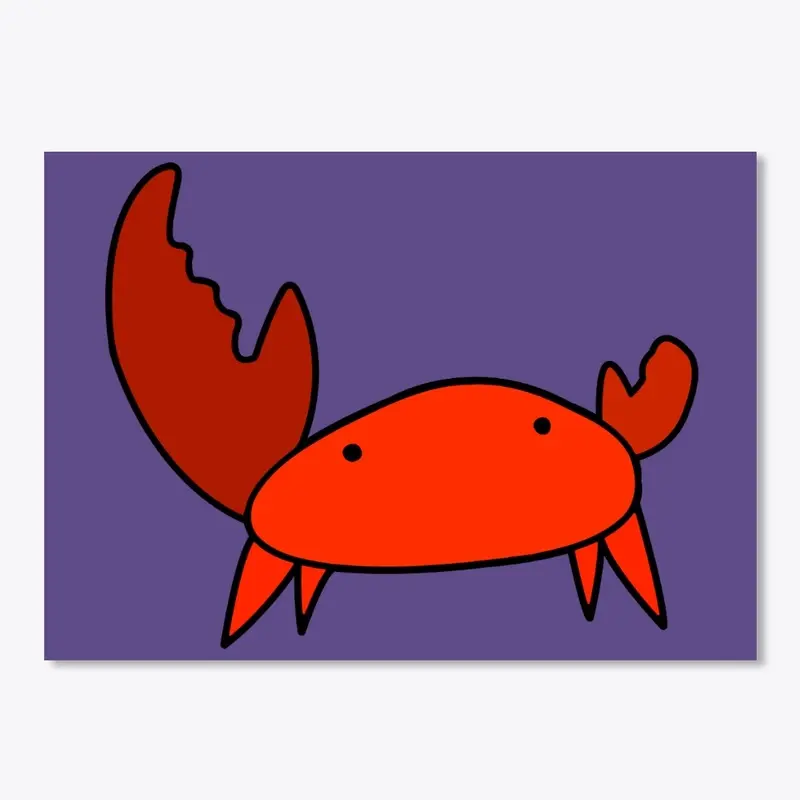 hey look, a crab!